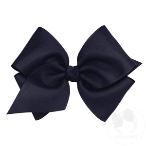 Mini King Classic Grosgrain Hair Bow (Knot Wrap)