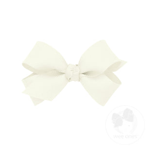 Mini Classic Grosgrain Hair Bow (Knot Wrap)