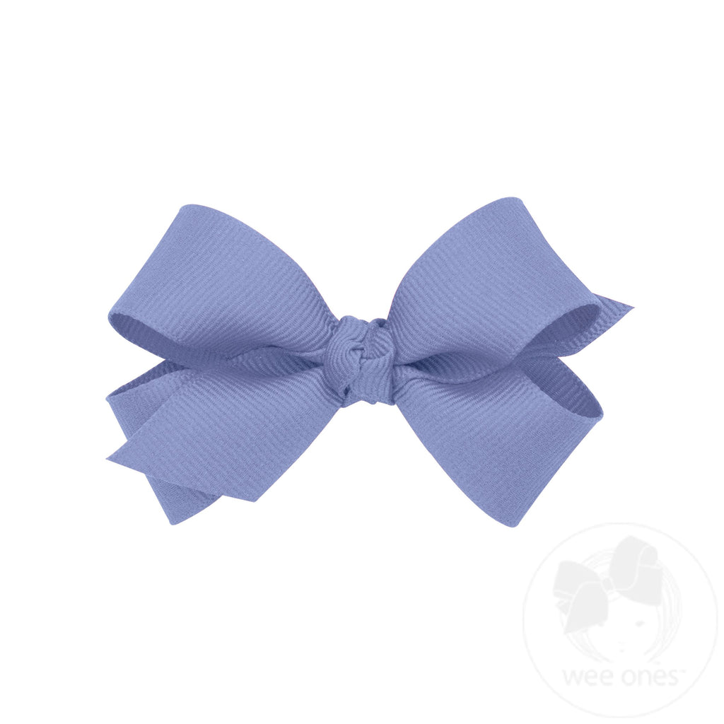 Mini Classic Grosgrain Hair Bow (Knot Wrap)