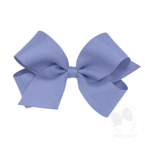 Medium Classic Grosgrain Hair Bow (Plain Wrap)