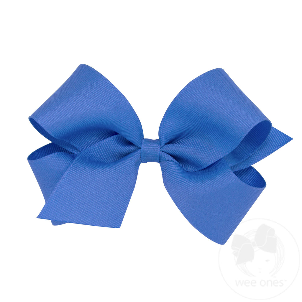 Medium Classic Grosgrain Hair Bow (Plain Wrap)
