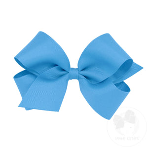 Medium Classic Grosgrain Hair Bow (Plain Wrap)