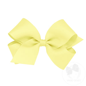 Medium Classic Grosgrain Hair Bow (Plain Wrap)