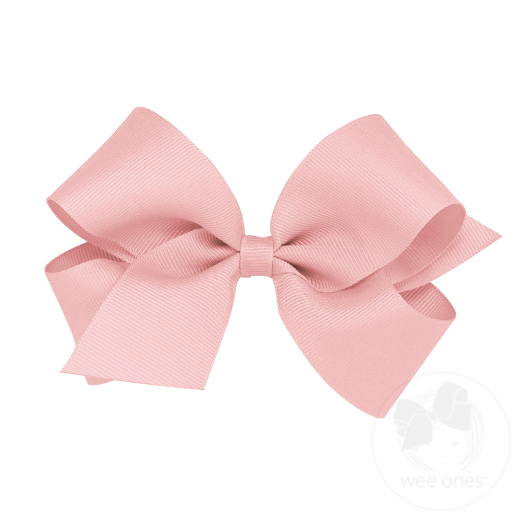 Medium Classic Grosgrain Hair Bow (Plain Wrap)