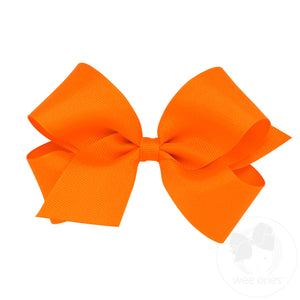 Medium Classic Grosgrain Hair Bow (Plain Wrap)