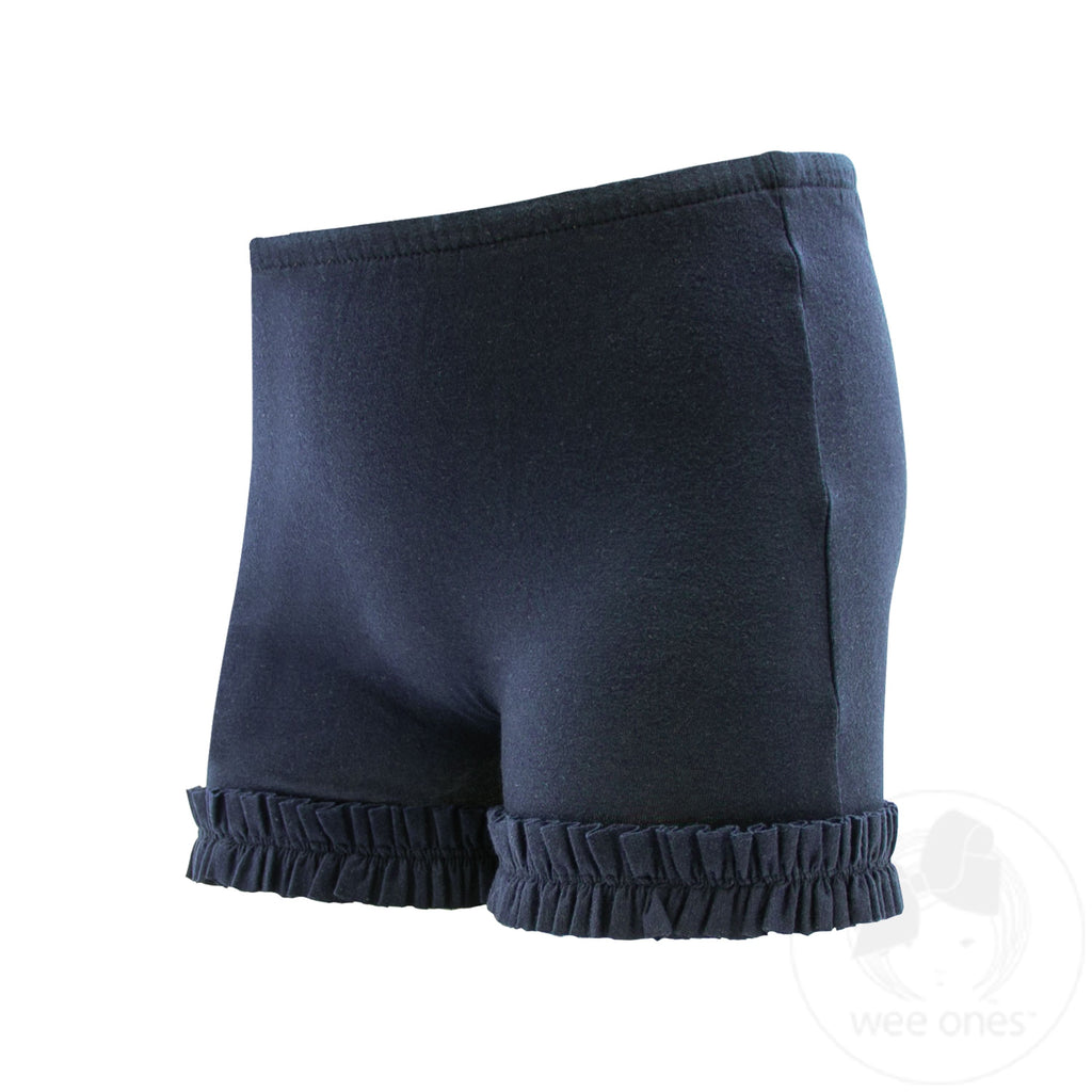 Ruffle WundershortsTM in Navy