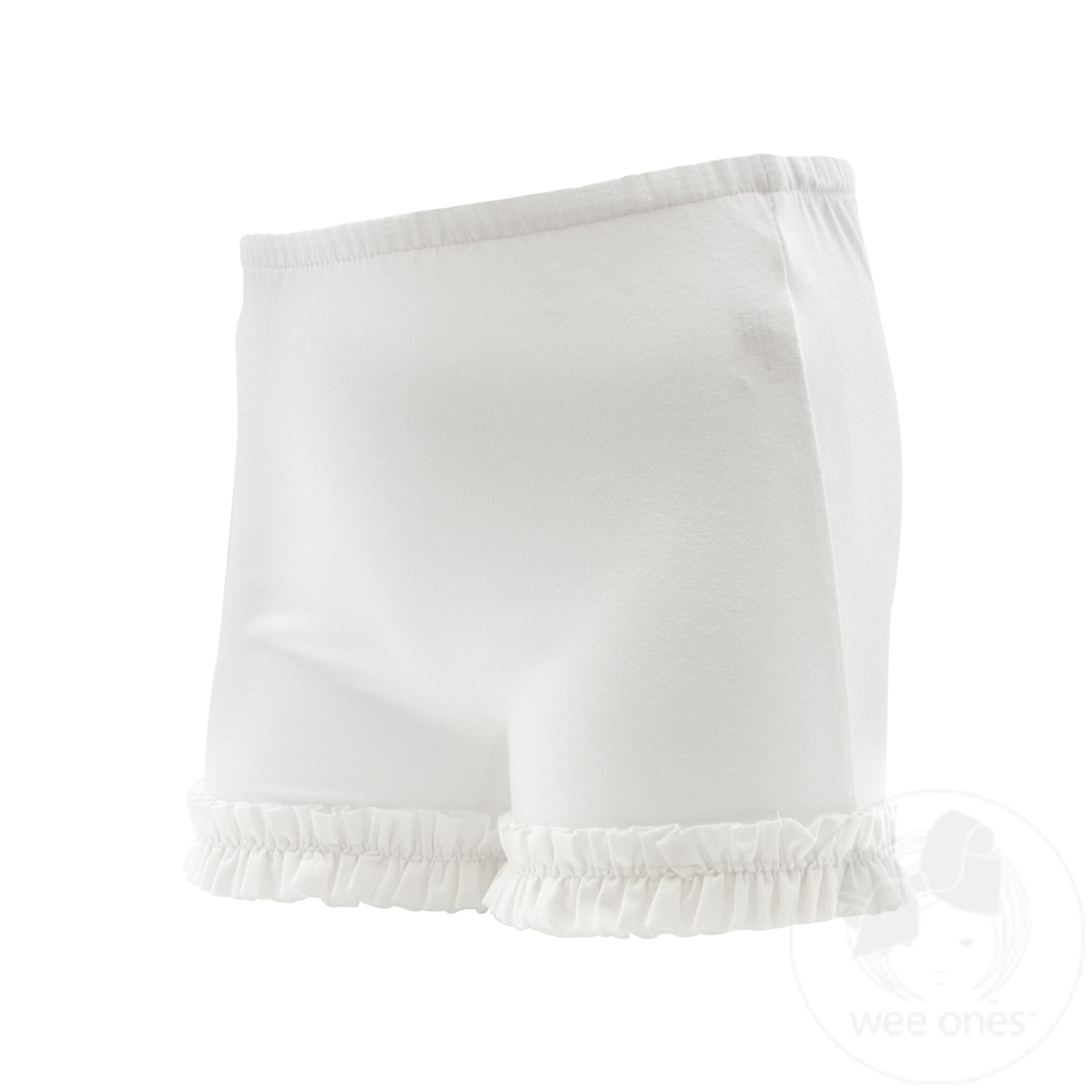 Ruffle Wundershorts™ in White