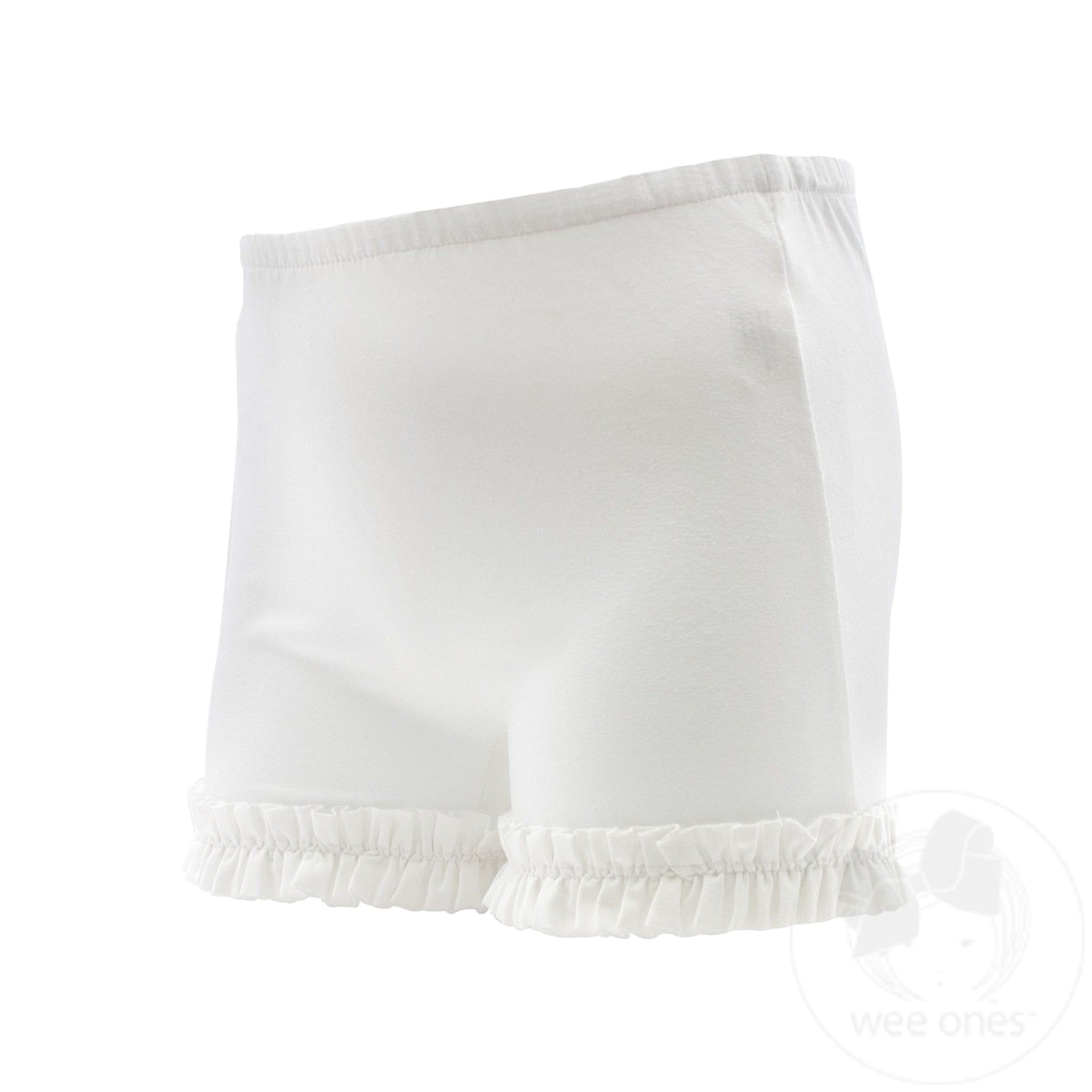 Ruffle Wundershorts™ in White