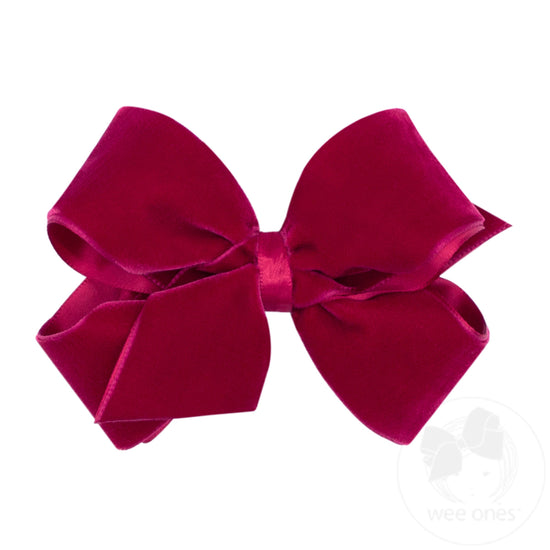 Dark Red Velvet Ribbon