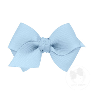 Wee Classic Grosgrain Girls Hair Bow (Knot Wrap)