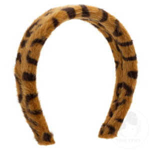 Stupell Industries Glam Leopard Fancy Hair Bow Safari Animal Fashion, 12 x  12, Design by Ziwei Li 