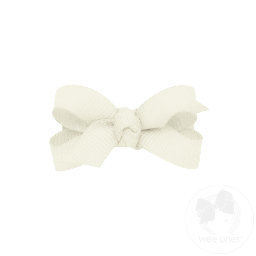 Baby Classic Grosgrain Hair Bow with Knot Wrap