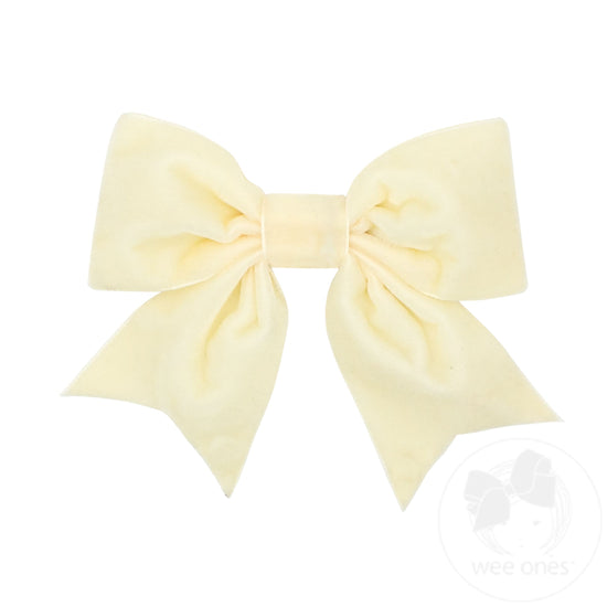 Small King Plush Velvet Bowtie With Tails