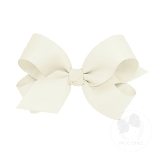 Large Classic Grosgrain Hair Bow (Knot Wrap)