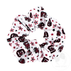 Signature Collegiate Logo Print Scrunchie