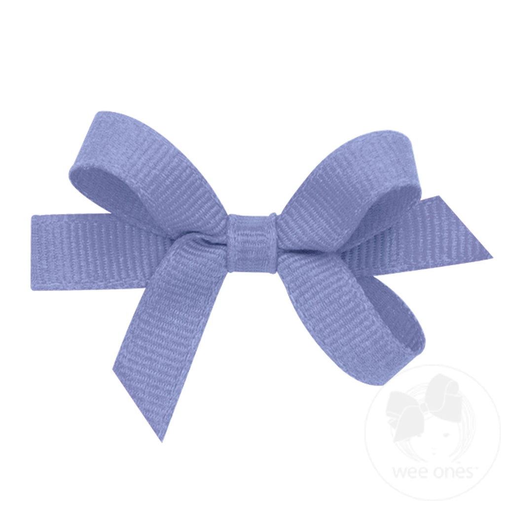 Baby Classic Grosgrain Girls Hair Bow (Plain Wrap)