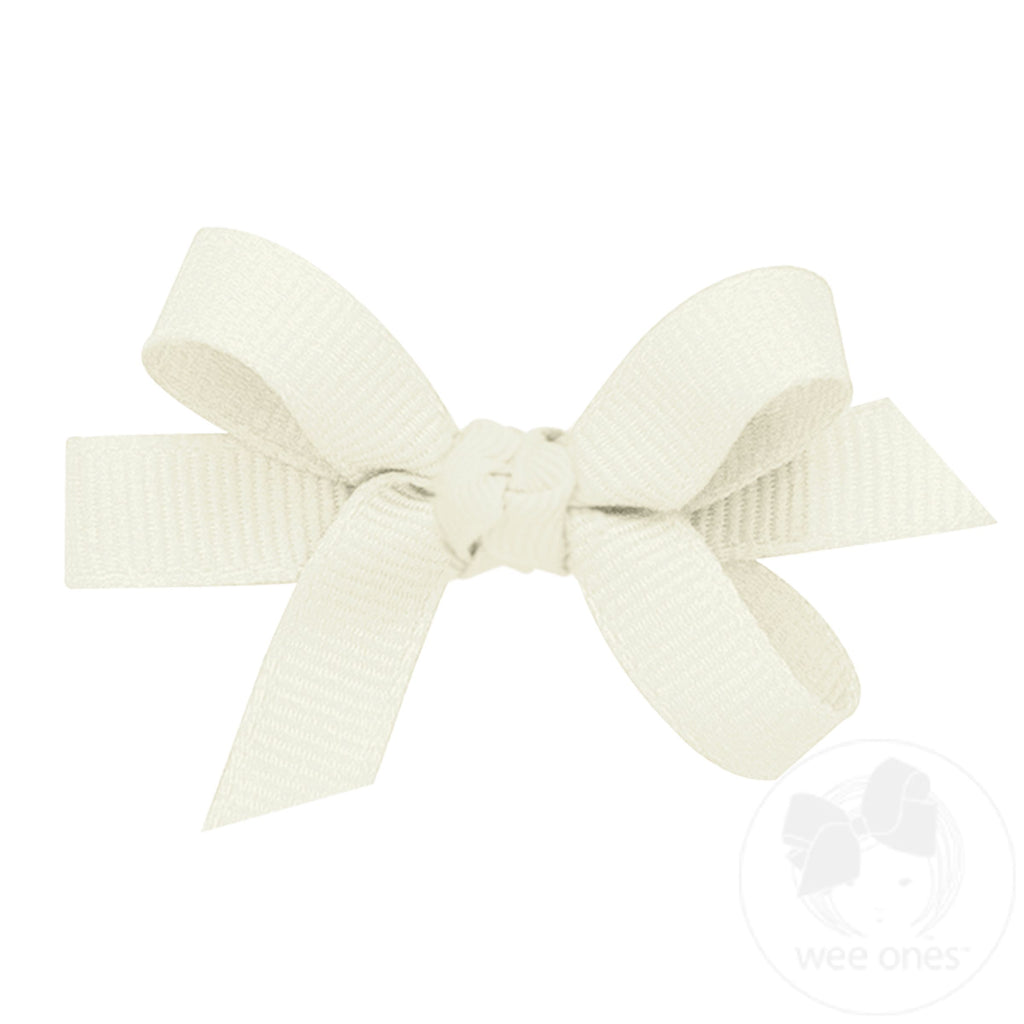 Baby Classic Grosgrain Girls Hair Bow (Knot Wrap)