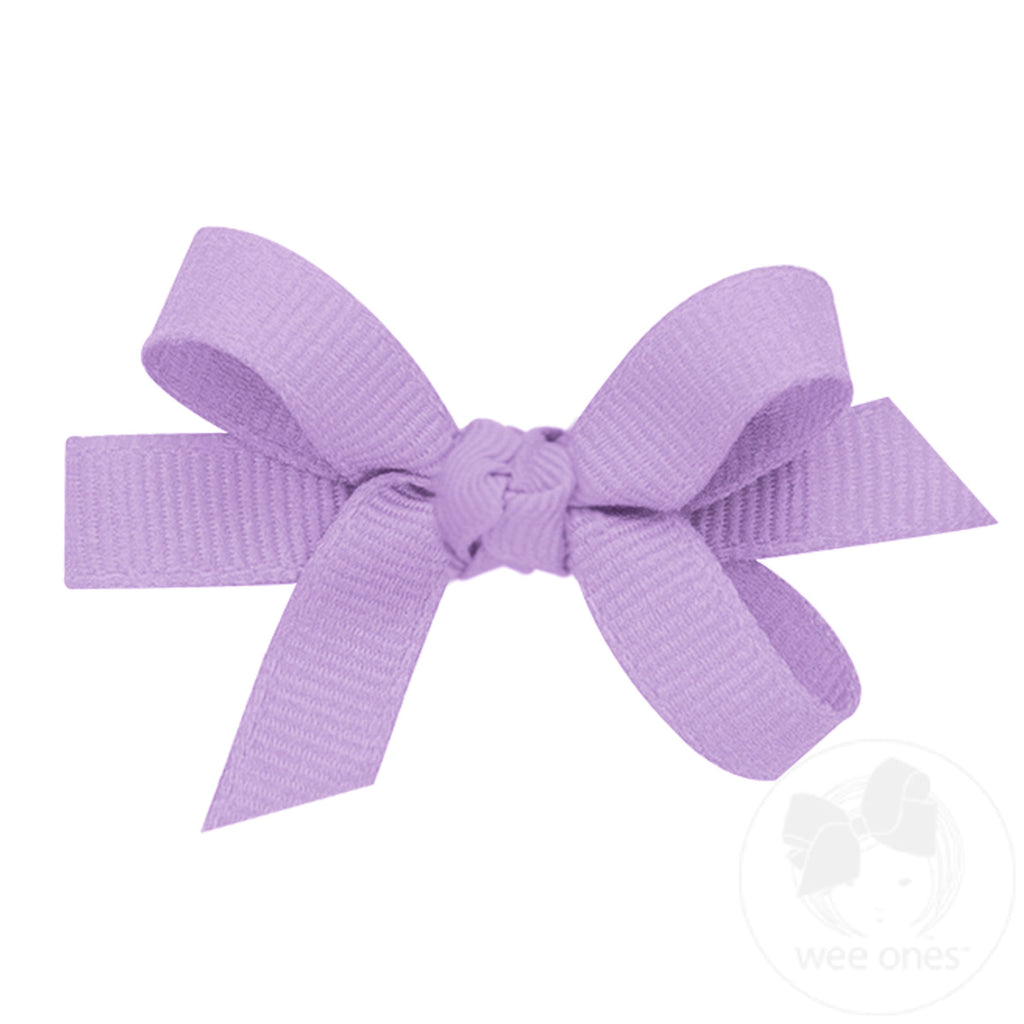 Baby Classic Grosgrain Girls Hair Bow (Knot Wrap)